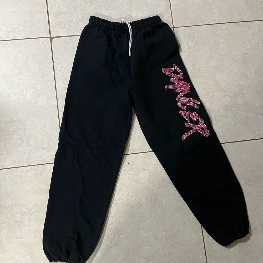 Black dancer jogger / sweatpants